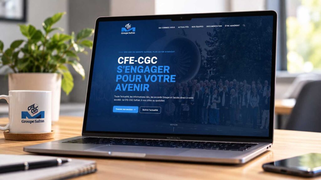 Mockup site internet